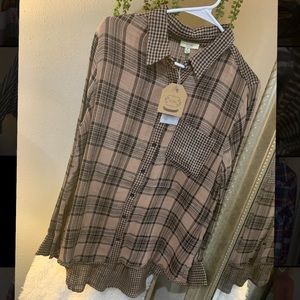 Plaid/buffalo flannel
